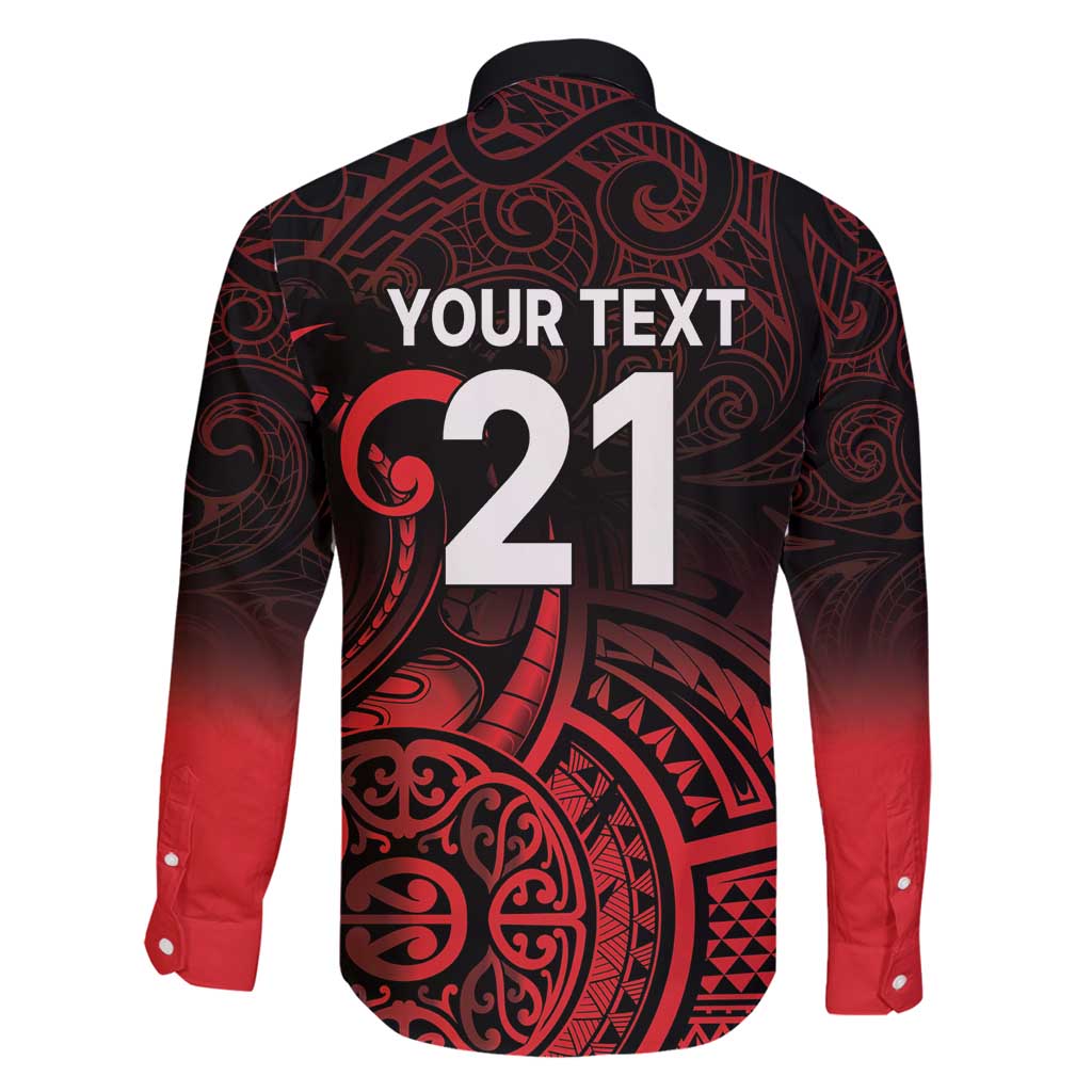 New Zealand Rugby Pacific Custom Family Matching Mermaid Dress and Hawaiian Shirt Whatumoana Maori Tribal Tattoo LT9 - Polynesian Pride