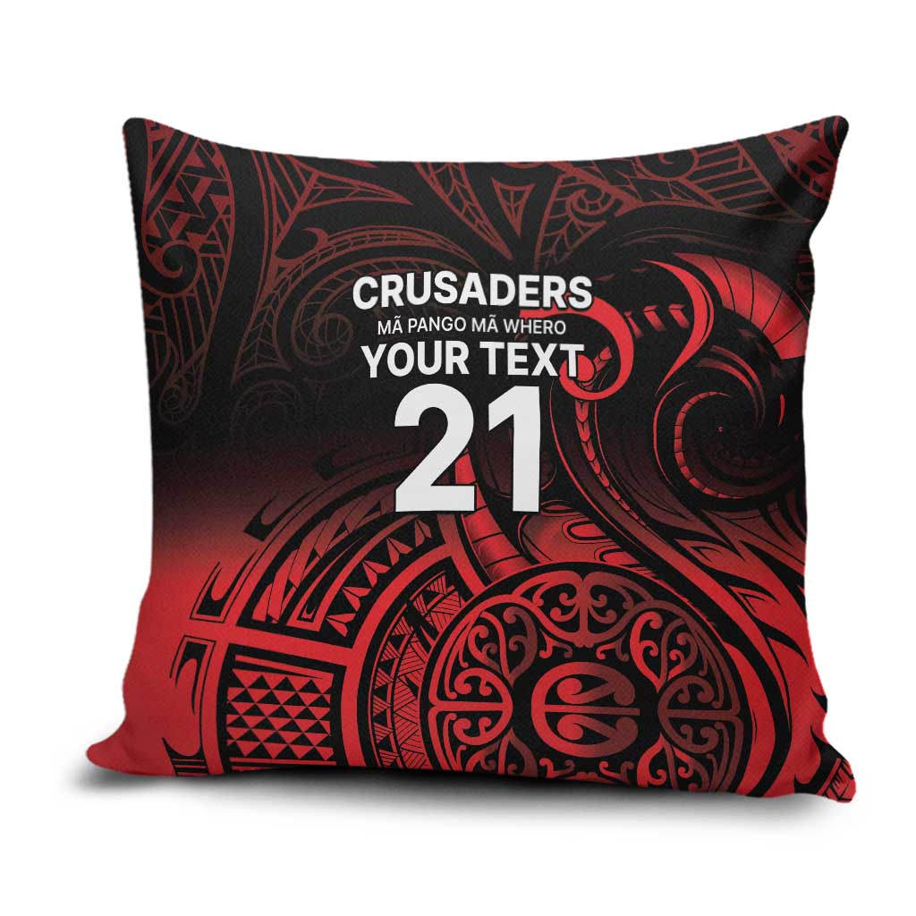 New Zealand Rugby Pacific Custom Pillow Cover Whatumoana Maori Tribal Tattoo LT9 Gold - Polynesian Pride