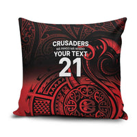 New Zealand Rugby Pacific Custom Pillow Cover Whatumoana Maori Tribal Tattoo LT9 Gold - Polynesian Pride
