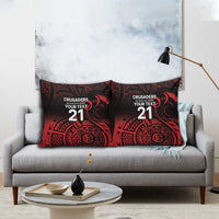 New Zealand Rugby Pacific Custom Pillow Cover Whatumoana Maori Tribal Tattoo LT9 - Polynesian Pride