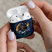 Samoa Siva Afi AirPods Case Fireknife Fire Dance Pacific Tribal Motif