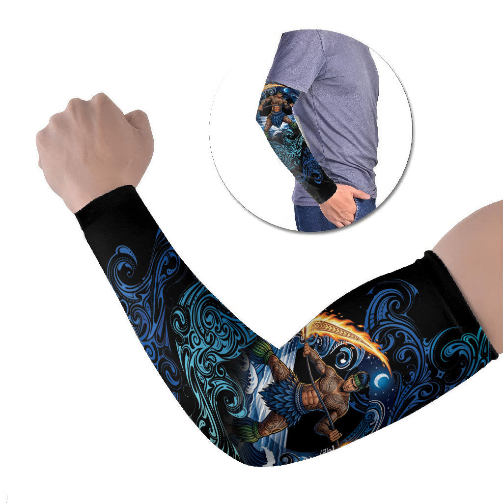 Samoa Siva Afi Arm Sleeves Fireknife Fire Dance Pacific Tribal Motif