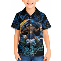 Samoa Siva Afi Hawaiian Shirt Fireknife Fire Dance Pacific Tribal Motif