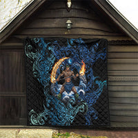 Samoa Siva Afi Quilt Fireknife Fire Dance Pacific Tribal Motif