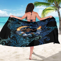 Samoa Siva Afi Sarong Fireknife Fire Dance Pacific Tribal Motif