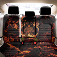 Samoa Siva Afi Dance Fireknife Back Car Seat Cover Polynesian Heritage Fire Dance
