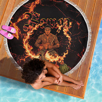 Samoa Siva Afi Dance Fireknife Beach Blanket Polynesian Heritage Fire Dance