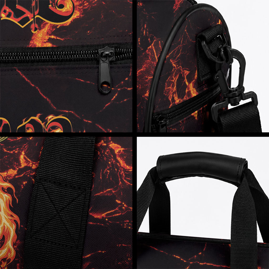 Samoa Siva Afi Dance Fireknife Duffle Bag Polynesian Heritage Fire Dance LT9 - Polynesian Pride