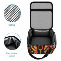 Samoa Siva Afi Dance Fireknife Lunch Bag Samoan Tribal Motif Dancing in the Fire LT9 - Polynesian Pride