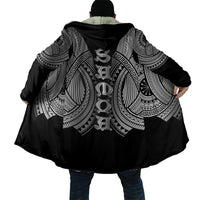 Samoan Ula Nifo Afi Tribal Cloak Polynesian Pattern