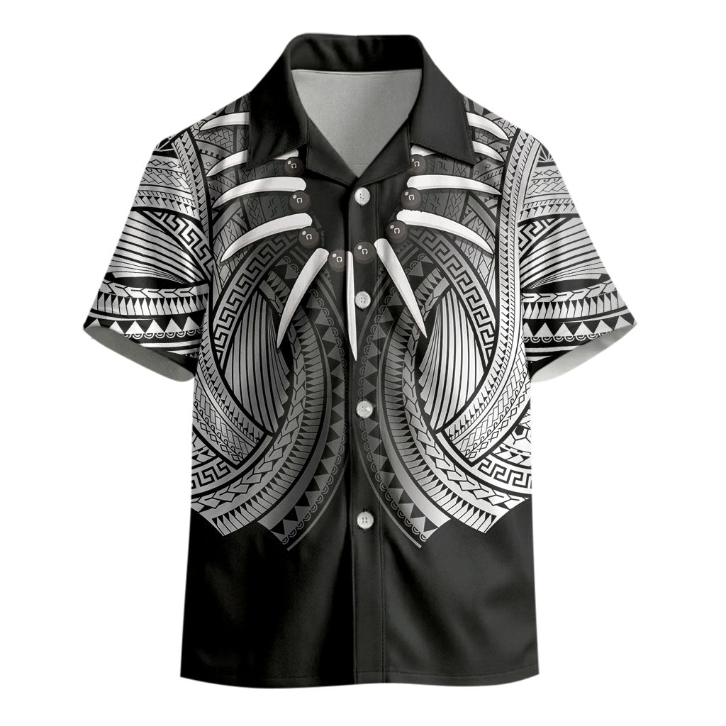 Samoan Ula Nifo Afi Tribal Kid Hawaiian Shirt Polynesian Pattern
