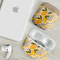 Maku'e Hawaiian Mango Palaka AirPods Case Aloha Hibiscus Pikake Lei