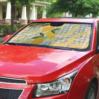 Maku'e Hawaiian Mango Palaka Auto Sun Shade Aloha Hibiscus Pikake Lei