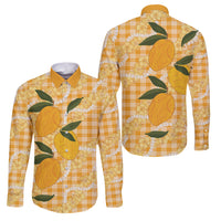 Alani Hawaiian Mango Palaka Family Matching Puletasi and Hawaiian Shirt Aloha Hibiscus Pikake Lei