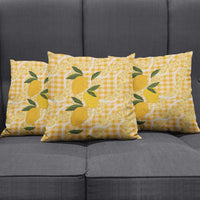 Alani Hawaiian Mango Palaka Pillow Cover Aloha Hibiscus Pikake Lei