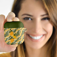Uliuli Ahiahia Hawaiian Mango Palaka AirPods Case Aloha Hibiscus Pikake Lei