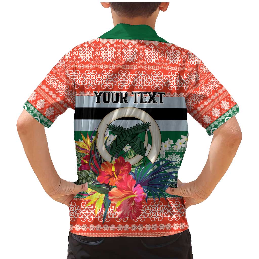 Personalised Penama Joyeux Noel Family Matching Mermaid Dress and Hawaiian Shirt Proud To Be a Ni-Van Sand Drawing Art LT9 - Polynesian Pride