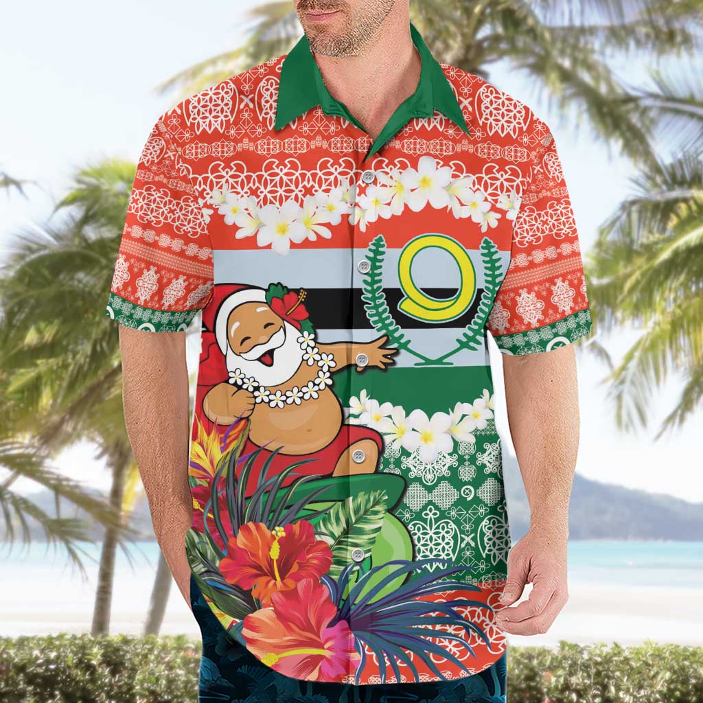Personalised Penama Joyeux Noel Hawaiian Shirt Proud To Be a Ni-Van Sand Drawing Art LT9 - Polynesian Pride