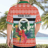 Personalised Penama Joyeux Noel Hawaiian Shirt Proud To Be a Ni-Van Sand Drawing Art LT9 - Polynesian Pride