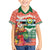 Personalised Penama Joyeux Noel Kid Hawaiian Shirt Proud To Be a Ni-Van Sand Drawing Art - Polynesian Pride