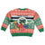 Personalised Penama Joyeux Noel Kid Ugly Christmas Sweater Proud To Be a Ni-Van Sand Drawing Art - Polynesian Pride