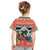 Personalised Penama Joyeux Noel Kid T Shirt Proud To Be a Ni-Van Sand Drawing Art - Polynesian Pride