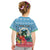 Personalised Sanma Joyeux Noel Kid T Shirt Proud To Be a Ni-Van Sand Drawing Art - Polynesian Pride
