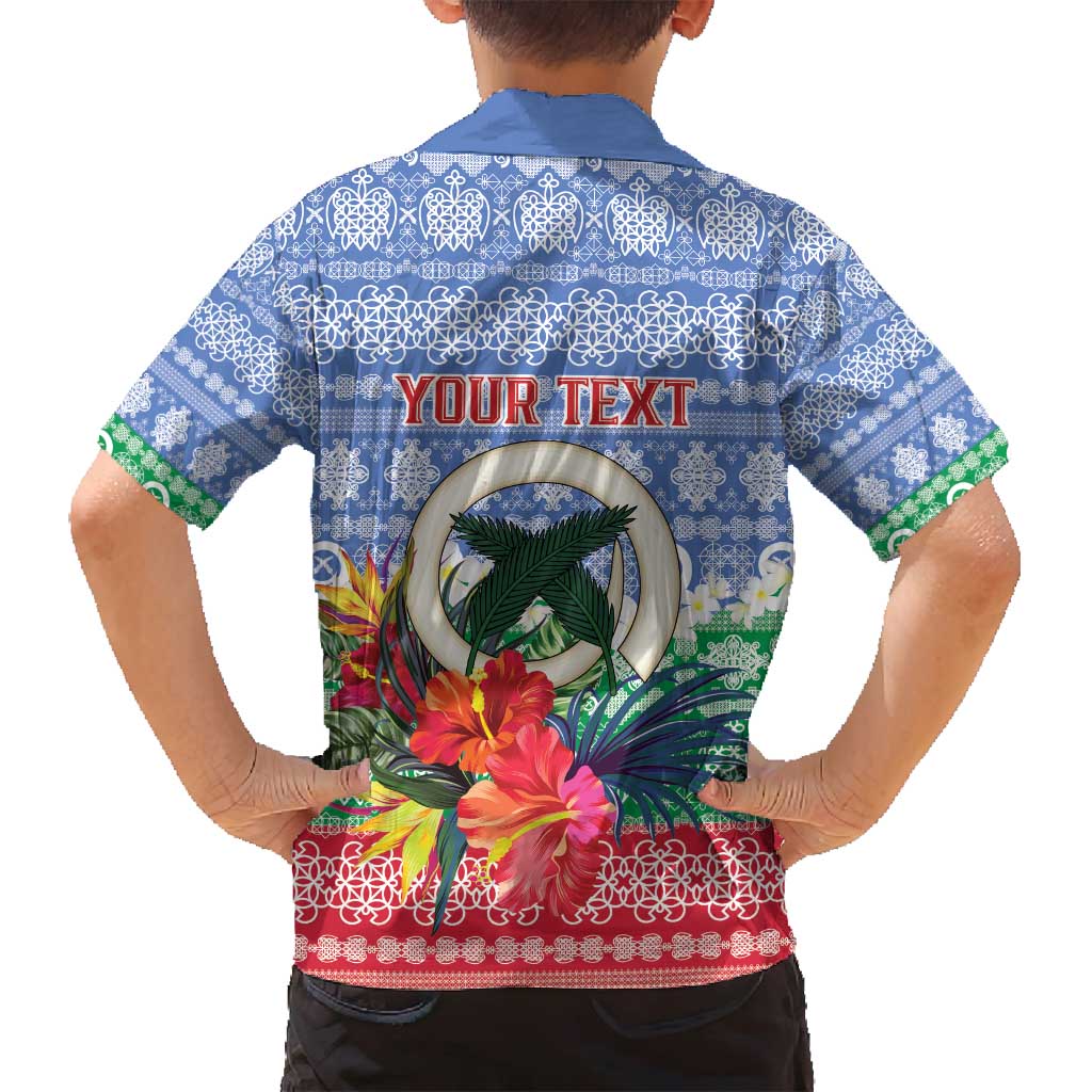 Personalised Shefa Joyeux Noel Family Matching Off Shoulder Short Dress and Hawaiian Shirt Proud To Be a Ni-Van Sand Drawing Art LT9 - Polynesian Pride