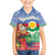 Personalised Shefa Joyeux Noel Kid Hawaiian Shirt Proud To Be a Ni-Van Sand Drawing Art - Polynesian Pride