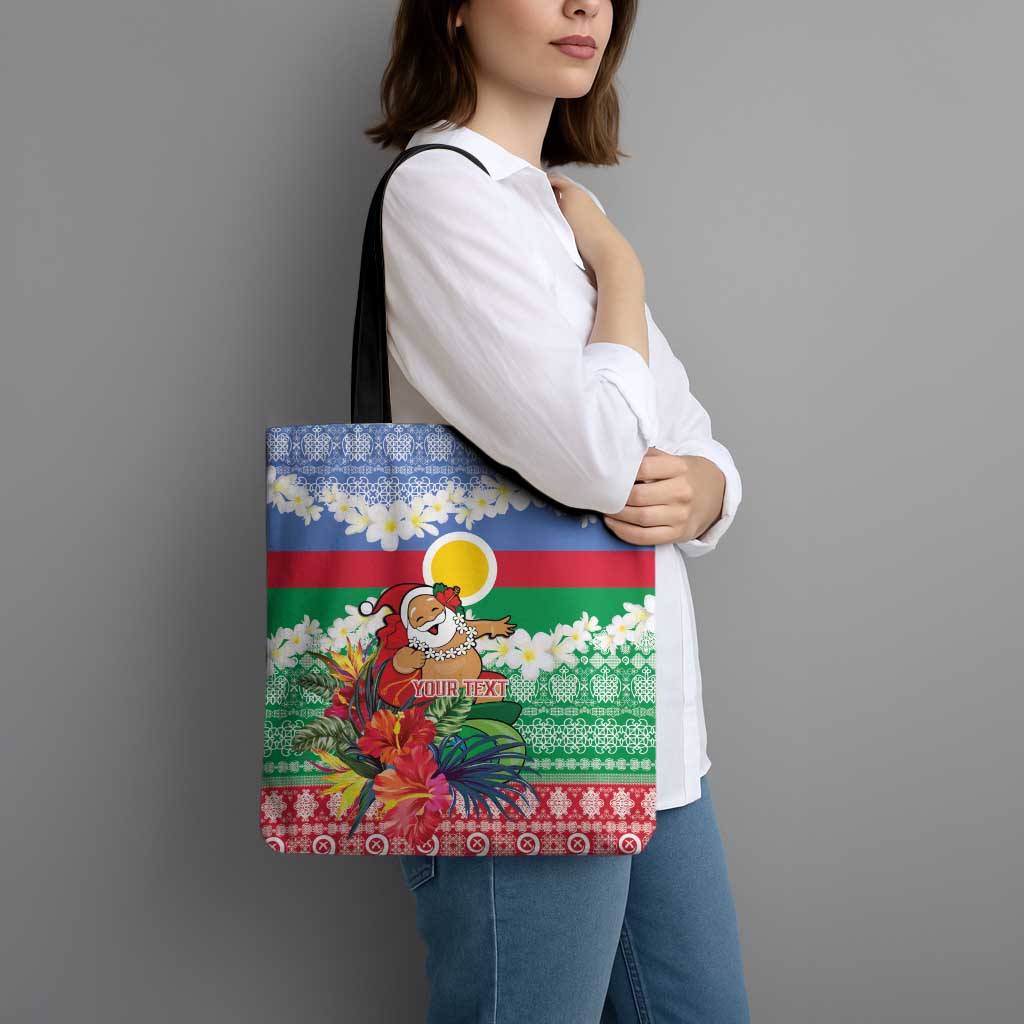 Personalised Shefa Joyeux Noel Tote Bag Proud To Be a Ni-Van Sand Drawing Art - undefined