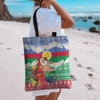 Personalised Shefa Joyeux Noel Tote Bag Proud To Be a Ni-Van Sand Drawing Art - undefined