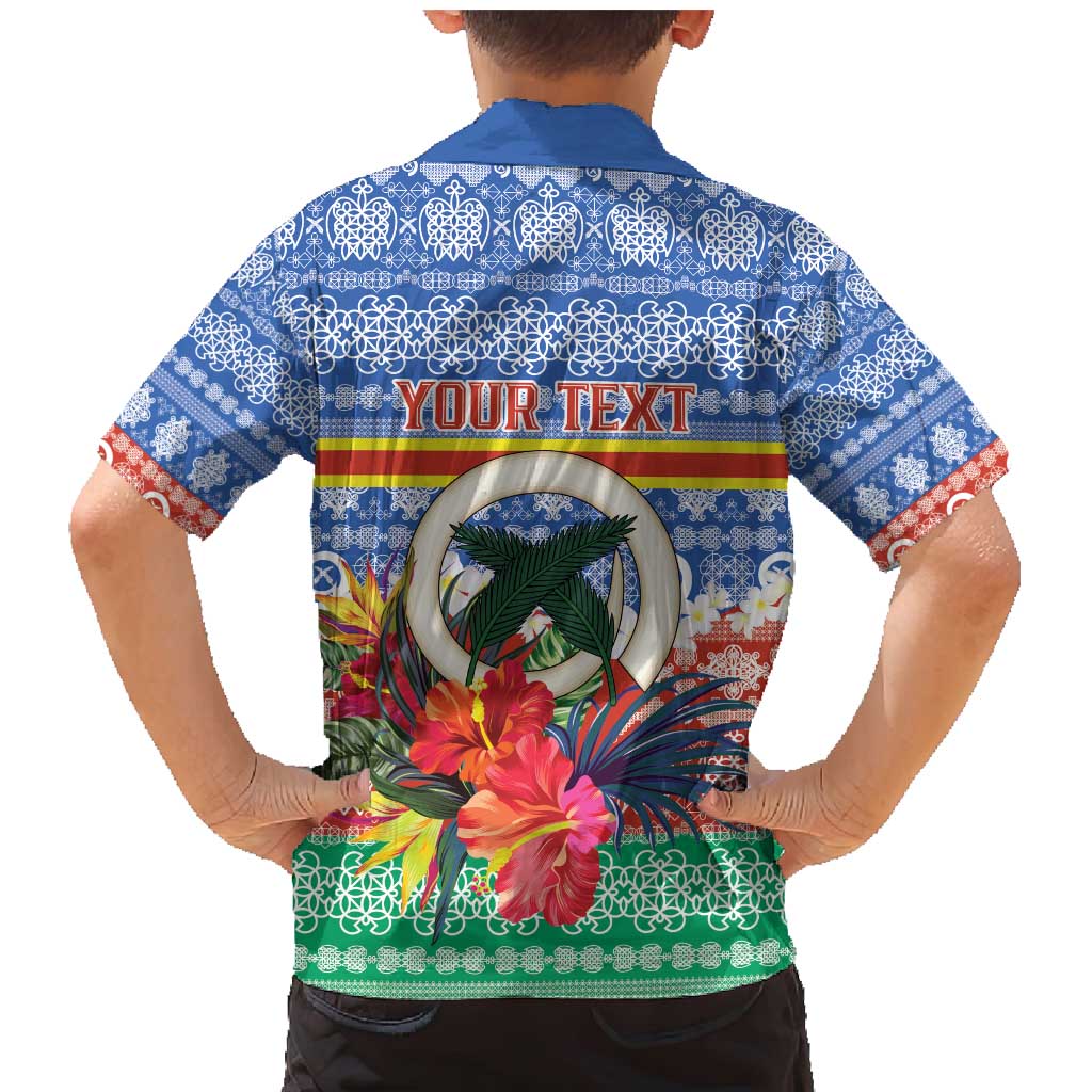 Personalised Tafea Joyeux Noel Family Matching Mermaid Dress and Hawaiian Shirt Proud To Be a Ni-Van Sand Drawing Art LT9 - Polynesian Pride