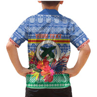 Personalised Tafea Joyeux Noel Family Matching Mermaid Dress and Hawaiian Shirt Proud To Be a Ni-Van Sand Drawing Art LT9 - Polynesian Pride