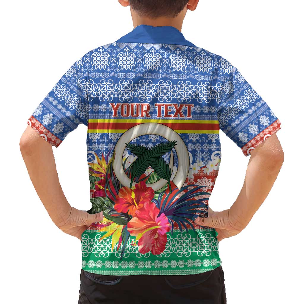 Personalised Tafea Joyeux Noel Family Matching Tank Maxi Dress and Hawaiian Shirt Proud To Be a Ni-Van Sand Drawing Art LT9 - Polynesian Pride