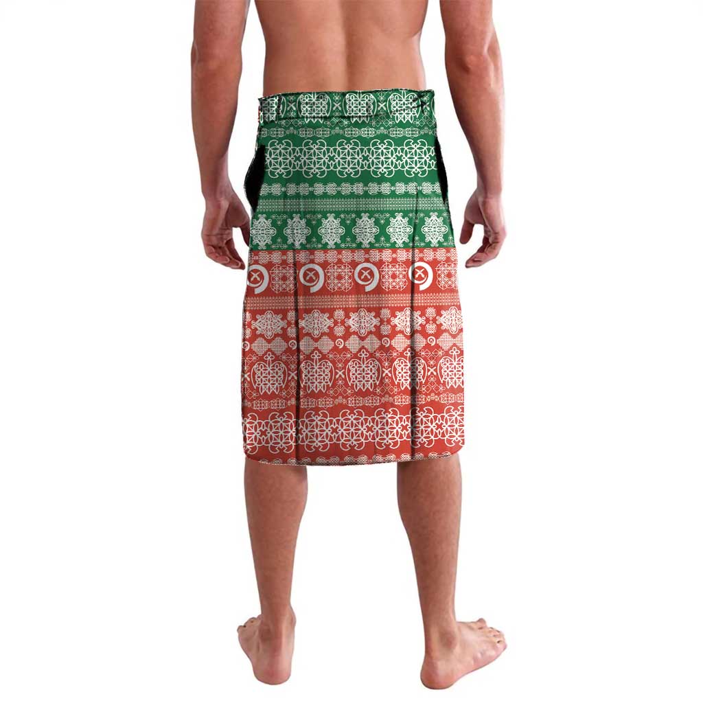 Personalised Tafea Joyeux Noel Lavalava Proud To Be a Ni-Van Sand Drawing Art - Polynesian Pride