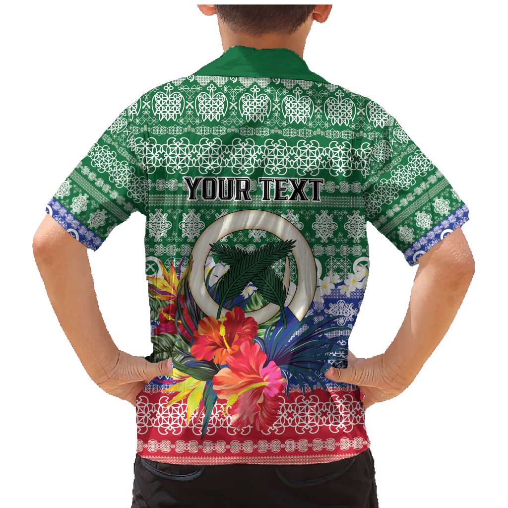 Personalised Torba Joyeux Noel Family Matching Mermaid Dress and Hawaiian Shirt Proud To Be a Ni-Van Sand Drawing Art LT9 - Polynesian Pride