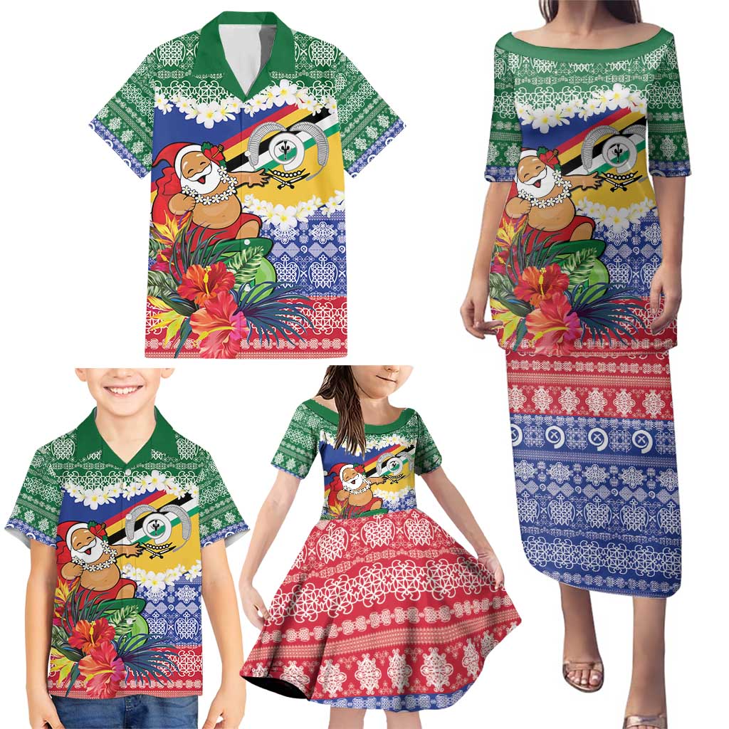 Personalised Torba Joyeux Noel Family Matching Puletasi and Hawaiian Shirt Proud To Be a Ni-Van Sand Drawing Art LT9 - Polynesian Pride