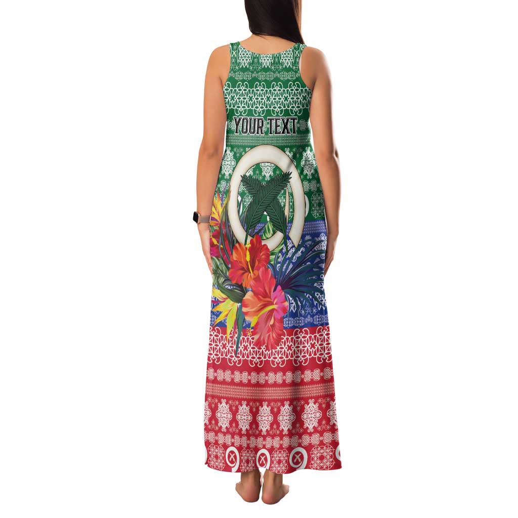 Personalised Torba Joyeux Noel Family Matching Tank Maxi Dress and Hawaiian Shirt Proud To Be a Ni-Van Sand Drawing Art LT9 - Polynesian Pride