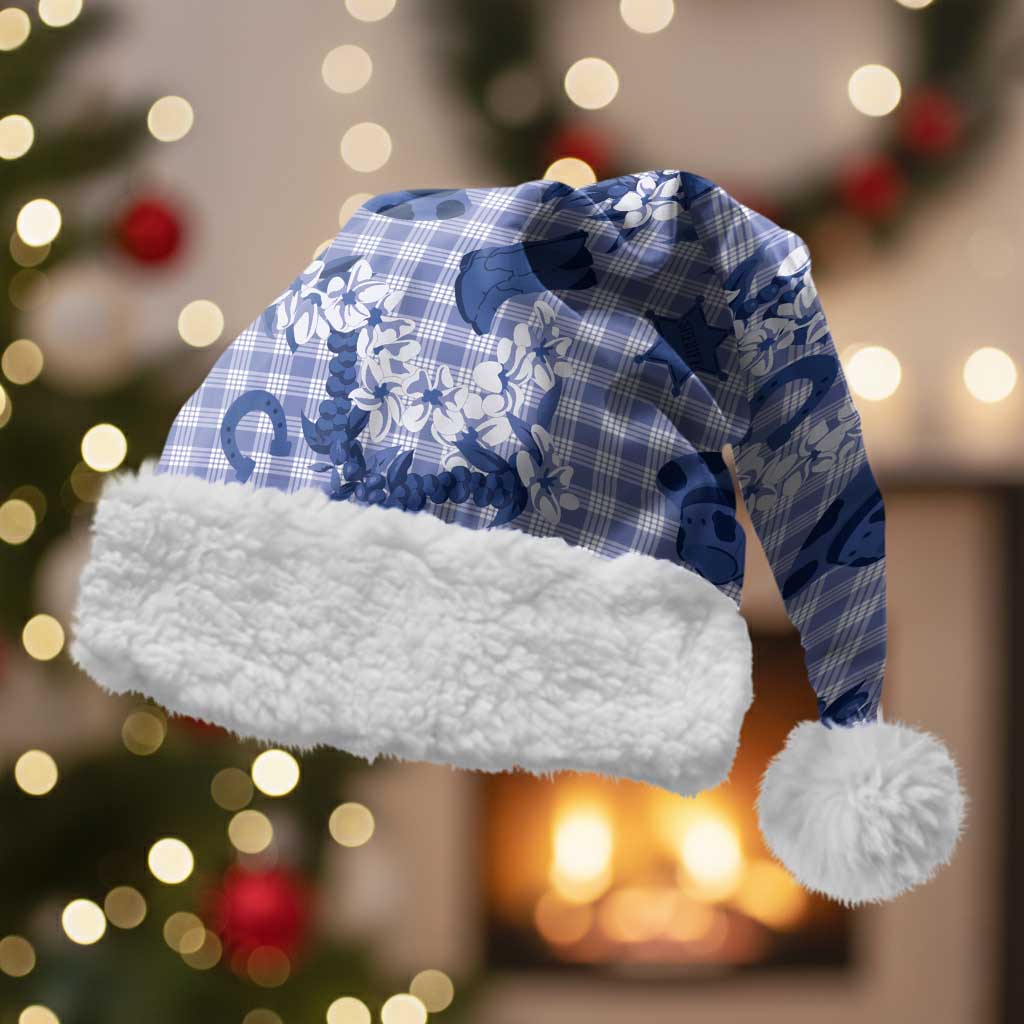 Mokihana Maile Ilima Leis Paniolo Palaka Christmas Santa Hat Hawaiian Polu Spirit - Polynesian Pride