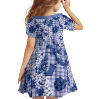 Mokihana Maile Ilima Leis Paniolo Palaka Family Matching Summer Maxi Dress and Hawaiian Shirt Hawaiian Polu Spirit LT9 - Polynesian Pride