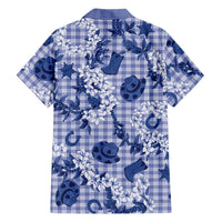 Mokihana Maile Ilima Leis Paniolo Palaka Family Matching Summer Maxi Dress and Hawaiian Shirt Hawaiian Polu Spirit LT9 - Polynesian Pride