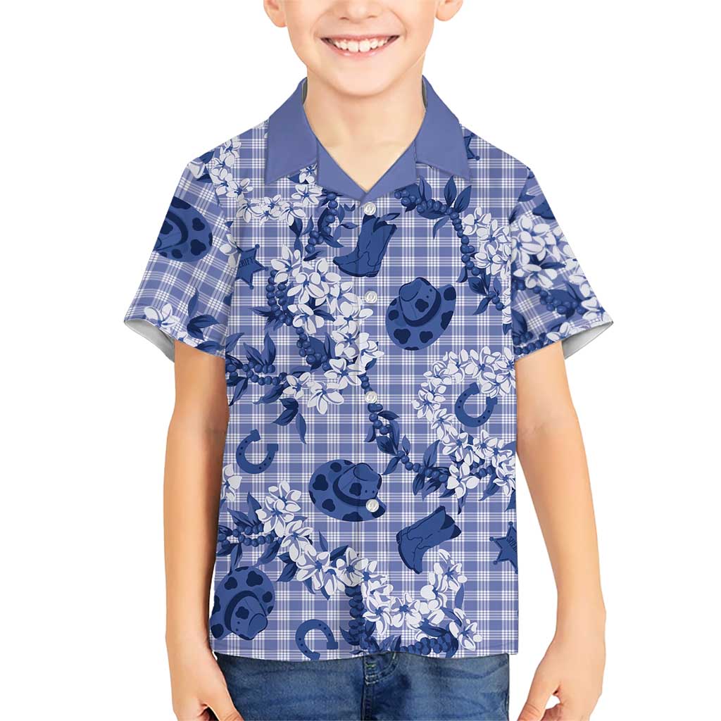 Mokihana Maile Ilima Leis Paniolo Palaka Hawaiian Shirt Hawaiian Polu Spirit - Polynesian Pride