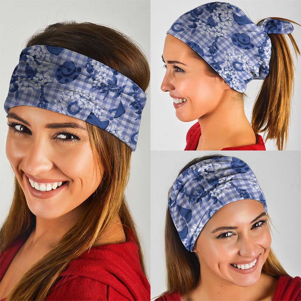 Mokihana Maile Ilima Leis Paniolo Palaka Neck Gaiter Hawaiian Polu Spirit - Polynesian Pride