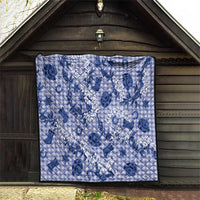 Mokihana Maile Ilima Leis Paniolo Palaka Quilt Hawaiian Polu Spirit - Polynesian Pride