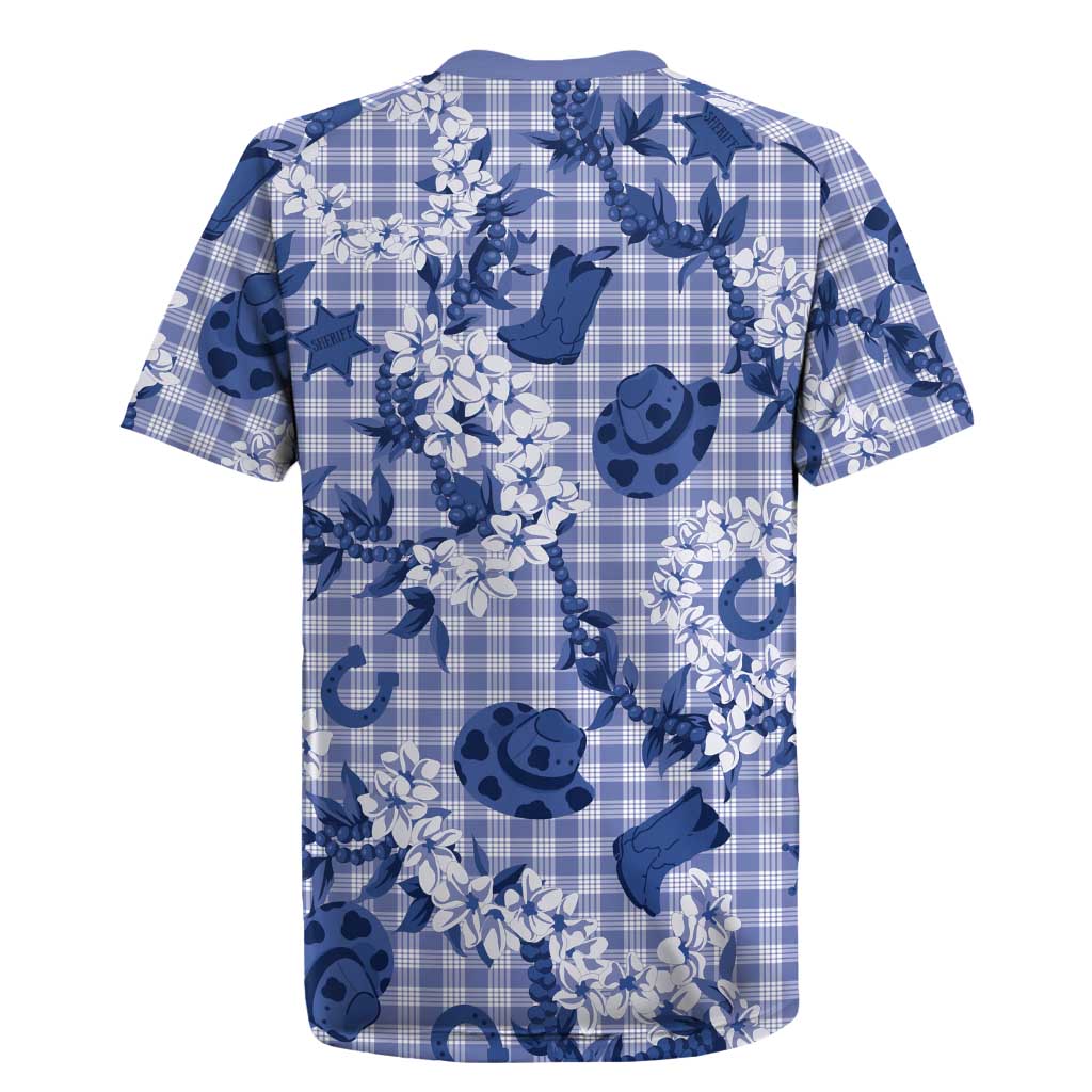 Mokihana Maile Ilima Leis Paniolo Palaka Rugby Jersey Hawaiian Polu Spirit - Polynesian Pride
