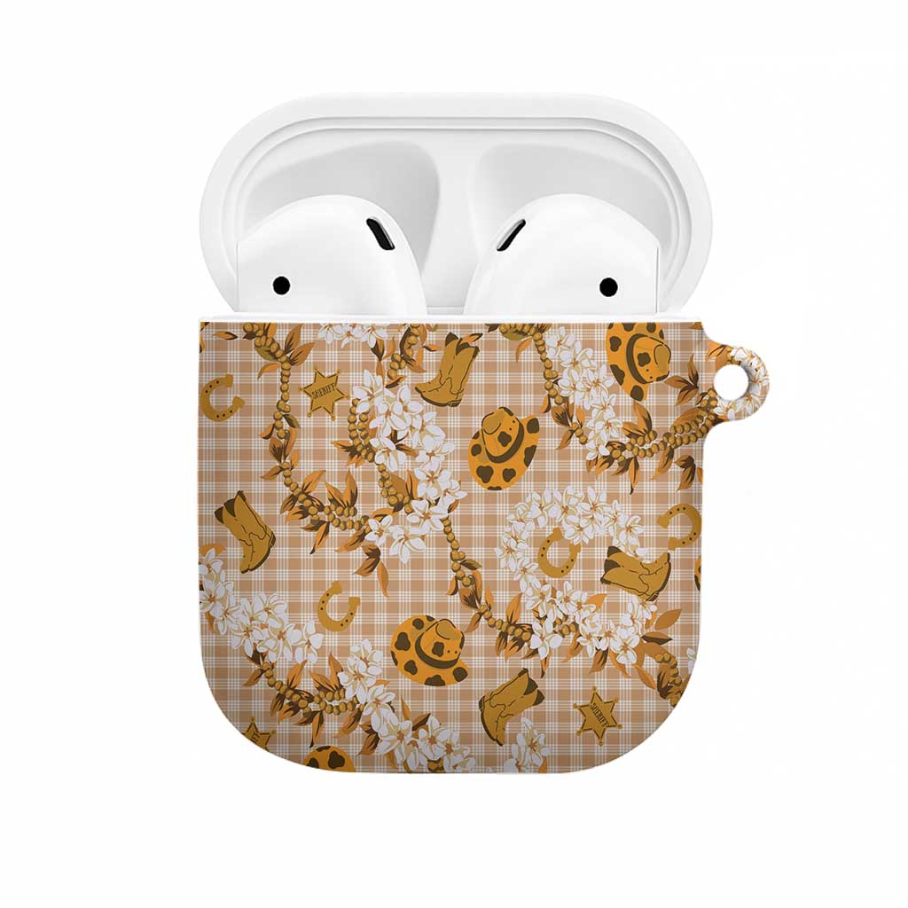 Mokihana Maile Ilima Leis Paniolo Palaka AirPods Case Hawaiian Kula Spirit - Polynesian Pride