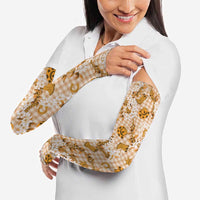 Mokihana Maile Ilima Leis Paniolo Palaka Arm Sleeves Hawaiian Kula Spirit - Polynesian Pride