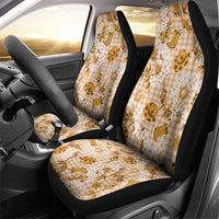 Mokihana Maile Ilima Leis Paniolo Palaka Car Seat Cover Hawaiian Kula Spirit LT9 - Polynesian Pride