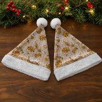 Mokihana Maile Ilima Leis Paniolo Palaka Christmas Santa Hat Hawaiian Kula Spirit - Polynesian Pride