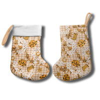 Mokihana Maile Ilima Leis Paniolo Palaka Christmas Stocking Hawaiian Kula Spirit - Polynesian Pride
